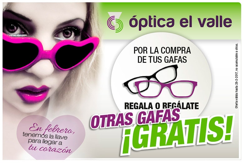 tu segundo par de gafas gratis